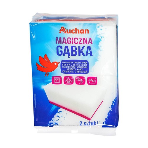 Magiczna gąbka  Auchan 2 sztuki