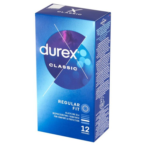 Prezerwatywy classic Durex 12 sztuk