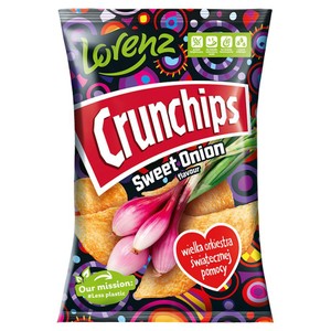 Chipsy ziemniaczane Sweet Onion   Crunchips 130 g