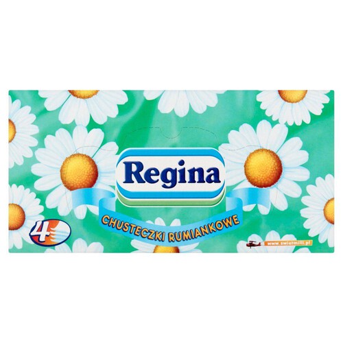 Chusteczki rumiankowe 4 warstwy Regina 96 sztuk