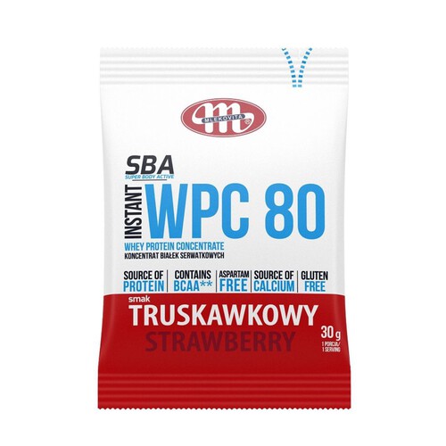 Super body active wpc 80 truskawka Mlekovita 30 g