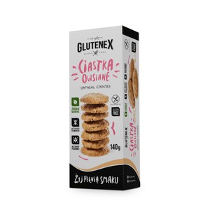 Ciastka owsiane GLUTENEX 140 g