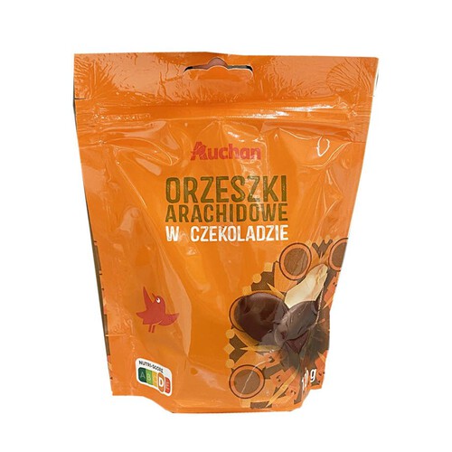 Orzeszki arachidowe w czekoladzie Auchan 120 g