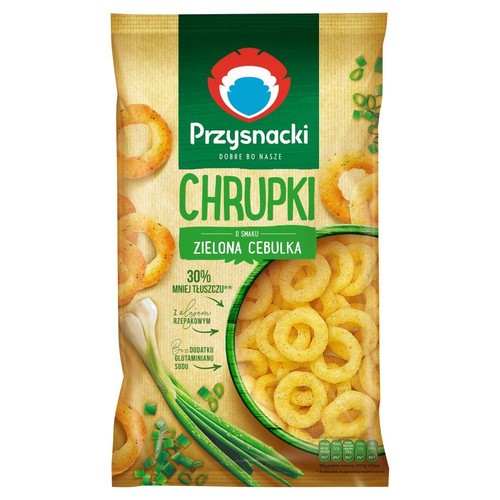 Chrupki o smaku zielonej cebulki Przysnacki 140 g