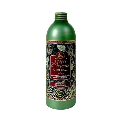 Kremowy płyn do kąpieli Forest Ritual Lilia i Drzewo Hinoki Tesori d'Oriente 500 ml