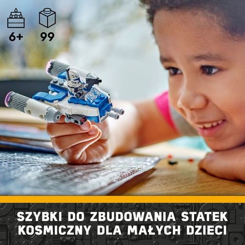 Star Wars Mikromyśliwiec Y-Wing kapitana Rexa 75391 LEGO 1 sztuka