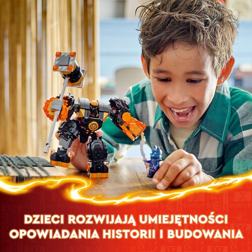 NINJAGO® Mech żywiołu ziemi Cole’a 71806 LEGO zestaw