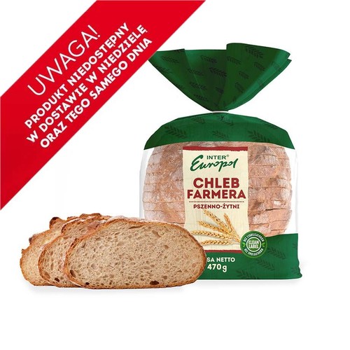 Chleb Farmera krojony Inter Europol 470 g