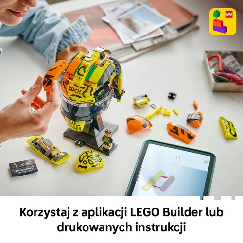 Editions Kask Lando Norris McLaren Mastercard F1® Team 43023 LEGO 1 sztuka