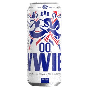 Piwo jasne, bezalkoholowe, pasteryzowane, alk. 0,0 % obj.  Żywiec 500 ml