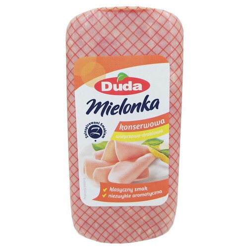 Mielonka konserwowa wieprzowo drobiowa Duda 600 g 