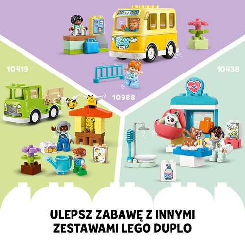 DUPLO® Town Wizyta w lecznicy dla zwierząt 10438 LEGO zestaw