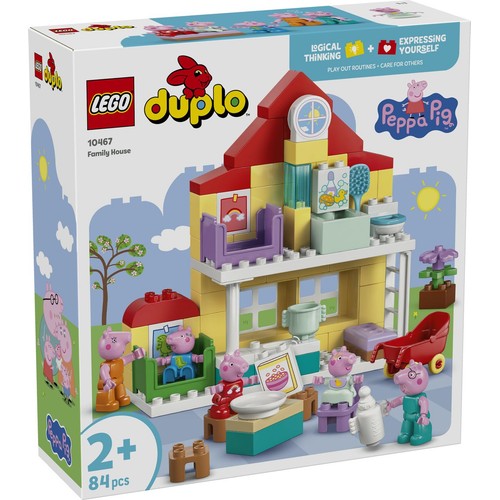DUPLO® Świnka Peppa Dom rodzinny 10467 LEGO 1 sztuka