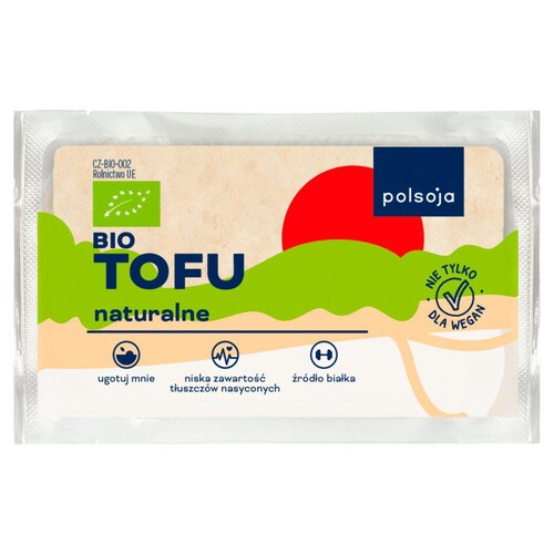 BIO Tofu naturalne  Polsoja 200 g