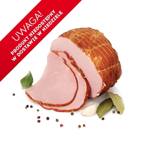 Szynka z pieca plastry Auchan na wagę ok. 100 g