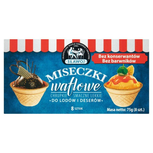 Miseczki waflowej Sławoj 75 g