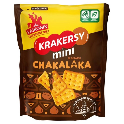 Krakersy mini o smaku Chakalaka  Lajkonik 100 g