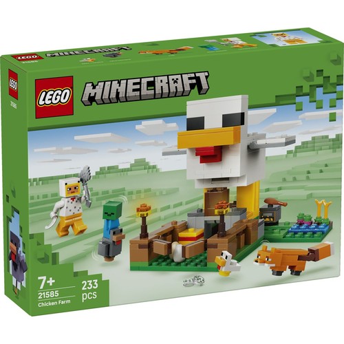 Minecraft® Farma kurczaków 21585 LEGO 1 sztuka