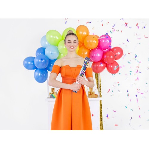 Tuba z konfetti i serpentynami 40cm (1 op. / 1 szt.) PartyDeco 1 sztuka