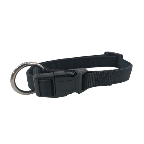 Obroża 1.5 cm x 32-40 cm czarna Auchan 1 sztuka