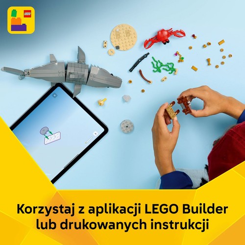 Creator Groźny rekin i skrzynia ze skarbem 31381 LEGO 1 sztuka
