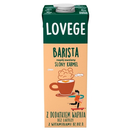 Barista Napój owsiany słony karmel Sante 1 l