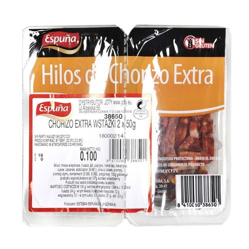 Chorizo wstążki Dolina Dobra 2 x 50 g