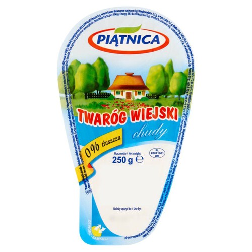 Twaróg wiejski lekki 0% Piątnica 250 g