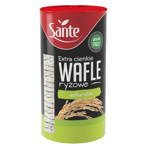 Extra cienkie wafle ryżowe naturalne Sante 110 g