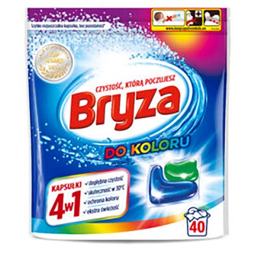 Kapsułki do prania koloru 4w1   Bryza 40 sztuk