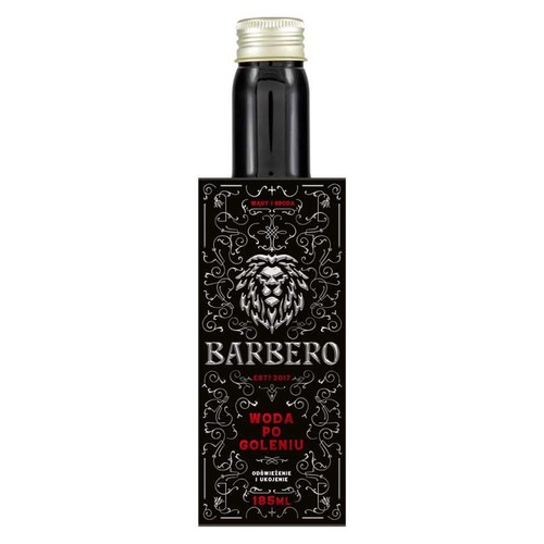 Woda po goleniu Orzeźwienie i ukojenie Barbero 185 ml