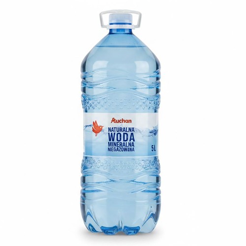 Woda mineralna niegazowana Auchan 5 l
