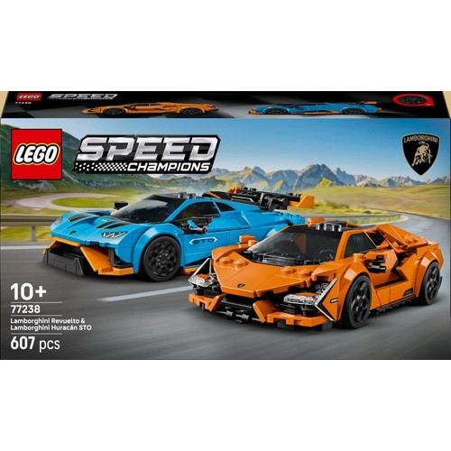 Speed Champions Lamborghini Revuelto i Huracán STO 77238 LEGO 1 sztuka