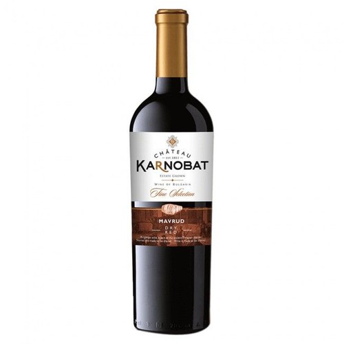 Wino bułgarskie czerwone wytrawne Mavrud alk. 13,0% obj. Cheateu Karnobat 750 ml