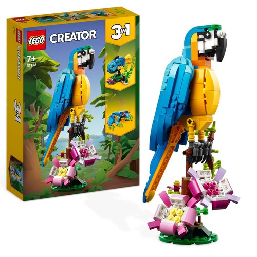 Creator Egzotyczna papuga 31136 LEGO 1 sztuka
