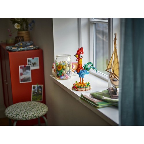 Zestaw Disney Vaiana 2 Heihei 43272, model kurczaka LEGO 1 sztuka