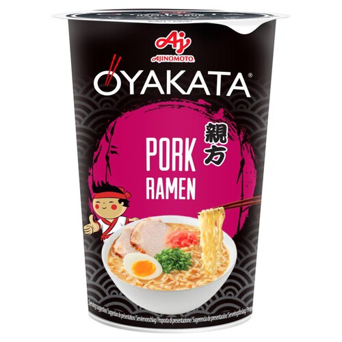 Pork Ramen zupa błyskawiczna o smaku wieprzowiny  OYAKATA 62g