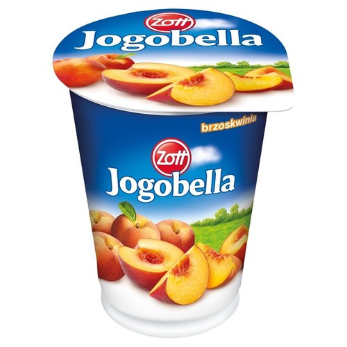 Jogobella Jogurt  z kawałkami owoców mix smaków Zott 400 g