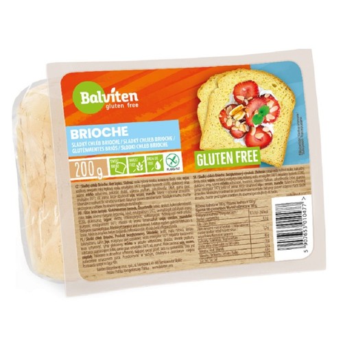 Chleb słodki Brioche bezglutenowy Balviten  200 g