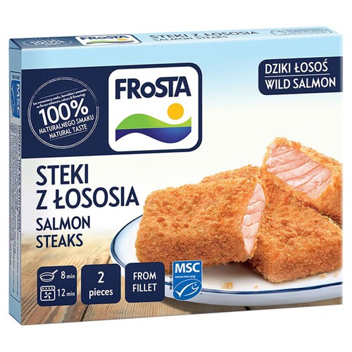 Steki z łososia panierowane FRoSTA 200 g 