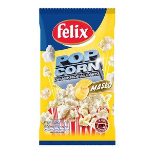 Popcorn maślany do prażenia w kuchence mikrofalowej Felix 90 g