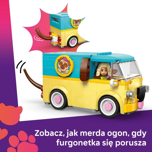 Zestaw Friends Furgonetka z akcesoriami dla zwierząt 42678 LEGO 1 sztuka