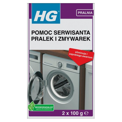 Środek do pralek i zmywarek HG 2 x 100 g