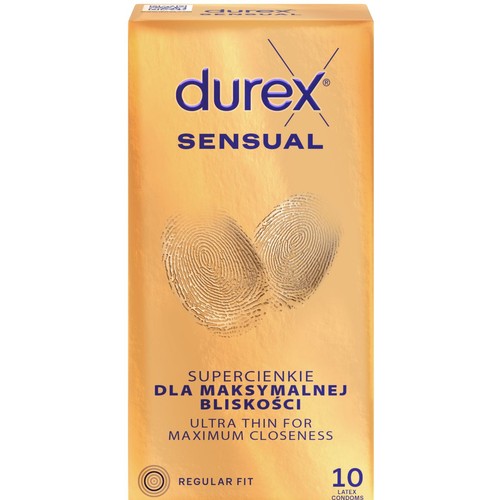 Prezerwatywy Sensual   Durex 10 sztuk