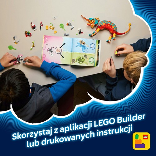 Zestaw DREAMZzz™ Ognisty kameleon Mateo 71492 LEGO 1 sztuka