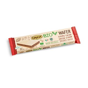 BIO Wafelek z kremem kakaowym CRICH 125 g