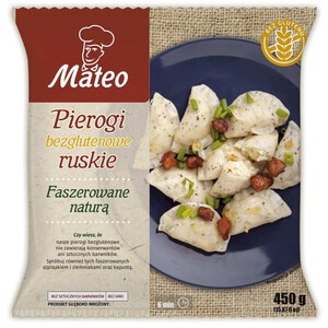 Pierogi ruskie bez glutenu Mateo 450 g 