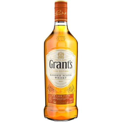 Whisky blended Rum Cask Finish alk. 40,0% obj. Grants 700 ml