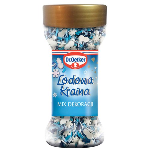 Lodowa kraina mix dekoracji  Dr.Oetker 48 g