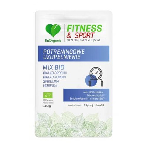 BIO Po Treningu Superfoods w proszku Be Organic 100 g